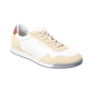 Hugo Boss Titanium Suede Sneaker, White